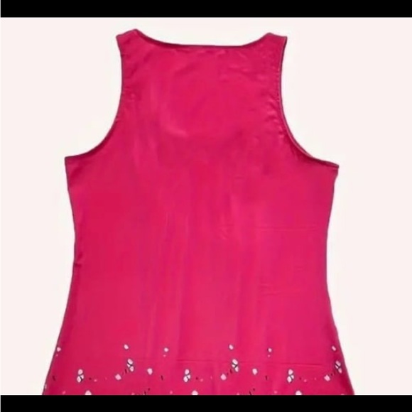 New! Women Floral Print Crew Neck , Elegant Sleeveless Dress.Size: X-Large., - Picture 5 of 6